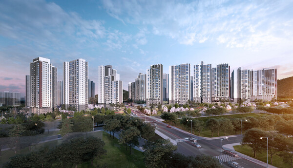 사진제공=계양 롯데캐슬 파크시티 투시도