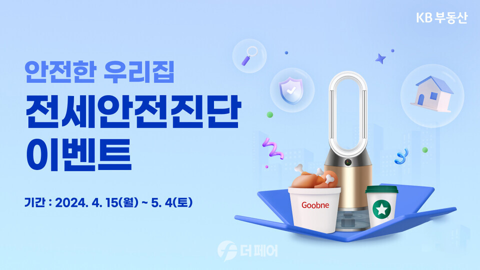 KB부동산, ‘전세안전진단 서비스’ 이용 고객 현황 발표 홍보 이미지 / 사진제공=KB국민은행