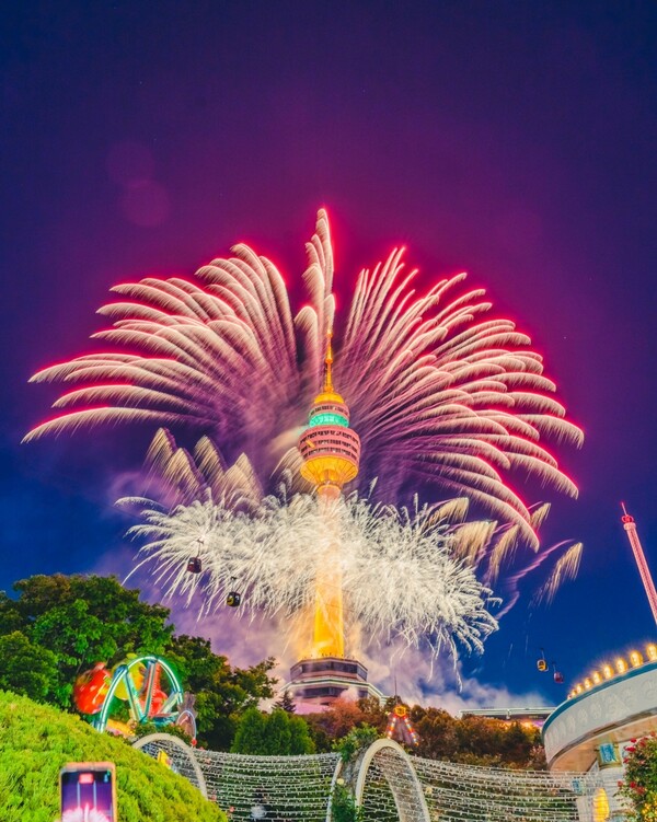 사진제공=이랜드 / 이월드 불꽃쇼 이미지