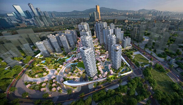 사진제공=포스코이앤씨 / 노량진1구역 오티에르 동작 조감도