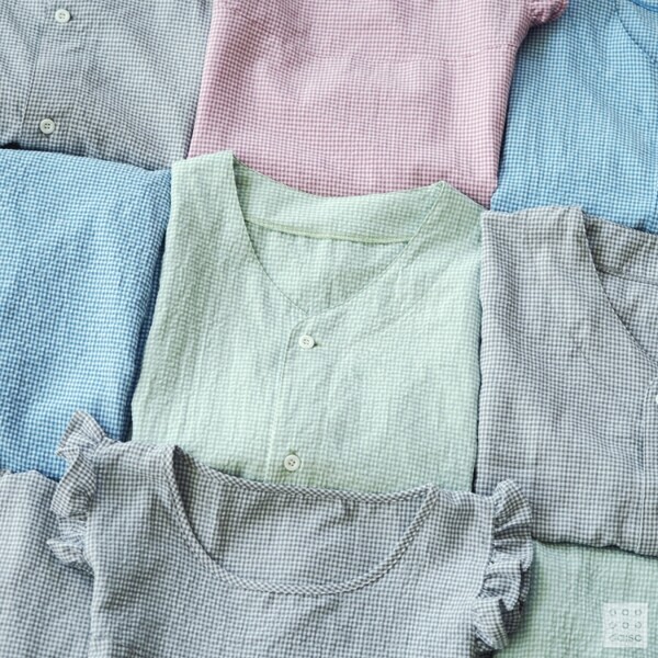 사진제공=다이소 / S/S 패션의류 '시어서커 노카라단추 상의'