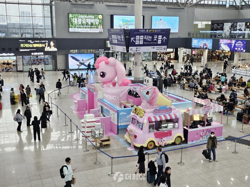 티니핑 인 부산 행사 전경 / 사진제공=코레일유통