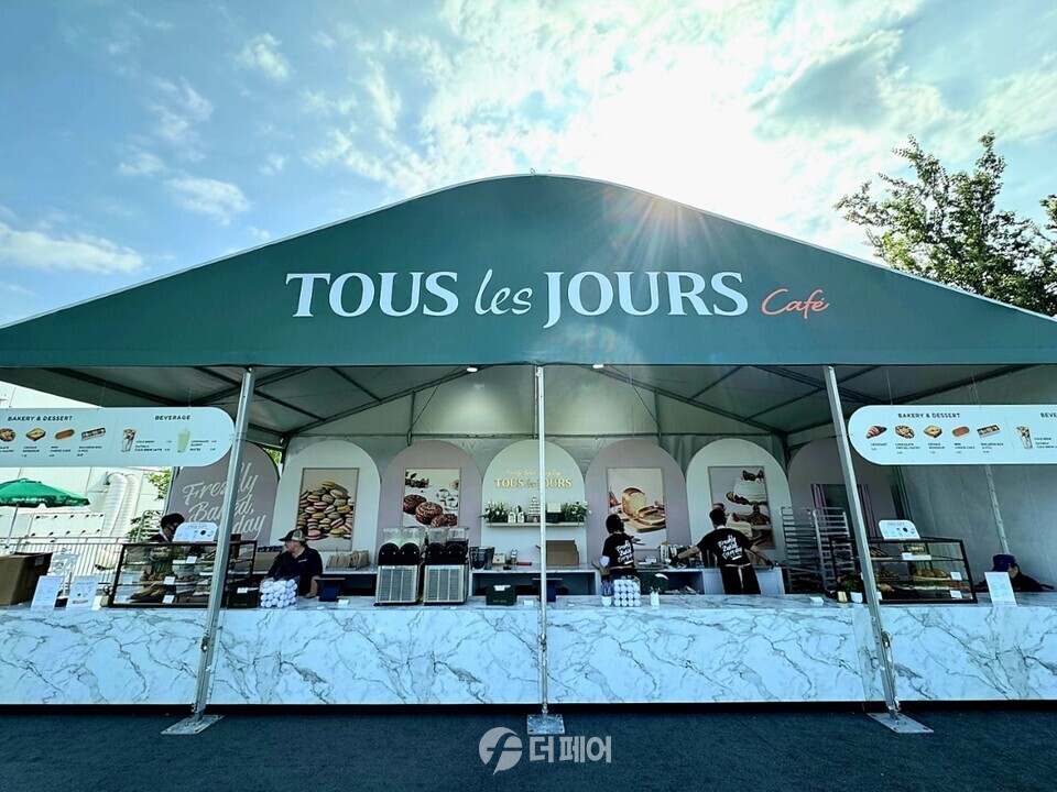 더CJ컵에 공식후원사로 참여한 CJ푸드빌 뚜레쥬르 / 사진제공=CJ푸드빌