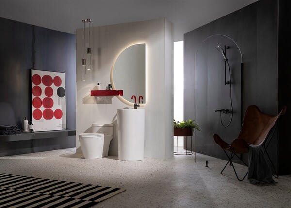 사진제공=한샘 / 건식형 판넬 욕실 유로 3 갤러리 홈 사진