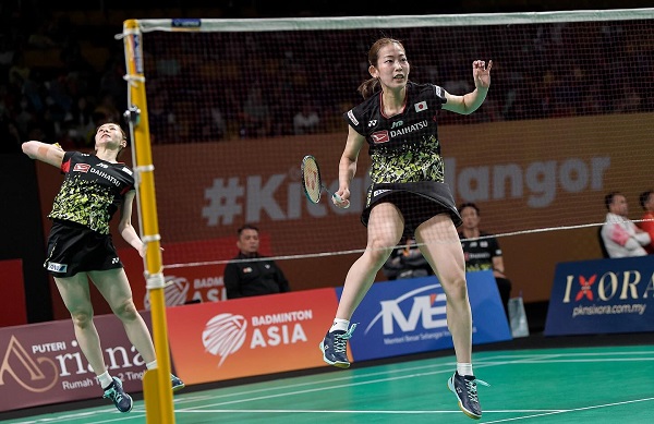 사진 제30회 세계여자단체배드민턴선수권대회 4강에 오른 일본 여복 마츠야마 나미-시다 치하루, 아시아배드민턴연맹