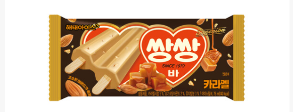 사진제공=해태아이스 / 쌍쌍바 카라멜 제품 이미지