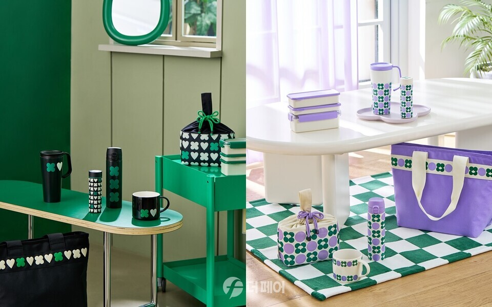 락앤락, 드롭드롭드롭  컬래버레이션 텀블러·도시락 출시 홍보 이미지 / 사진제공=락앤락