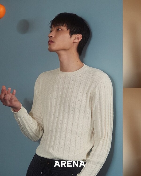  조르지오 아르마니, 모델 안재형과 함께한 화보 공개/사진 제공 = 아레나 옴므 플러스