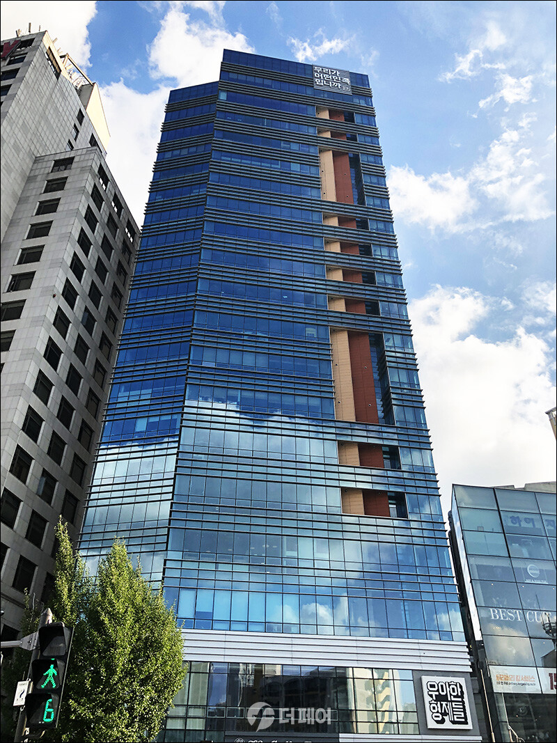 우아한형제들 본사 사옥 전경 / 사진=더페어 DB