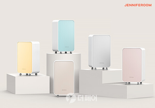 사진제공=제니퍼룸 / 마카롱 제습기 5종 연출된 이미지 