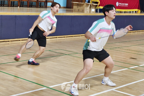 사진 2024 박주봉배 국제배드민턴대회 경기 모습
