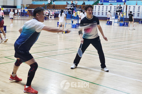 사진 2024 박주봉배 국제배드민턴대회 경기 모습