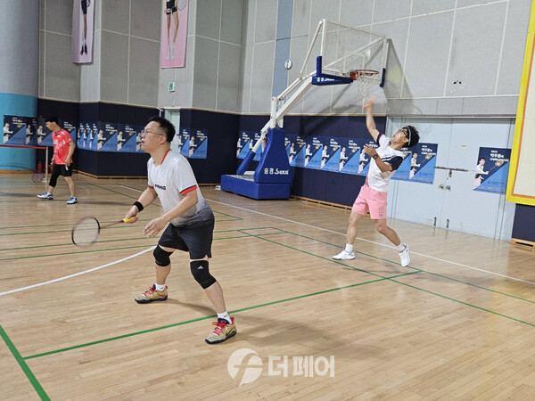 사진 2024 박주봉배 국제배드민턴대회 경기 모습