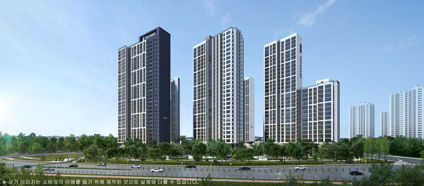 사진제공=포스코이앤씨 / 전주 '에코시티 더샵 4차' 조감도