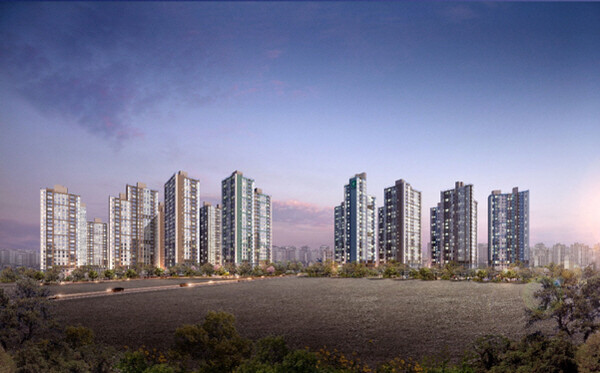 사진제공=서희건설 / GTX운정역 서희스타힐스(가칭) 투시도