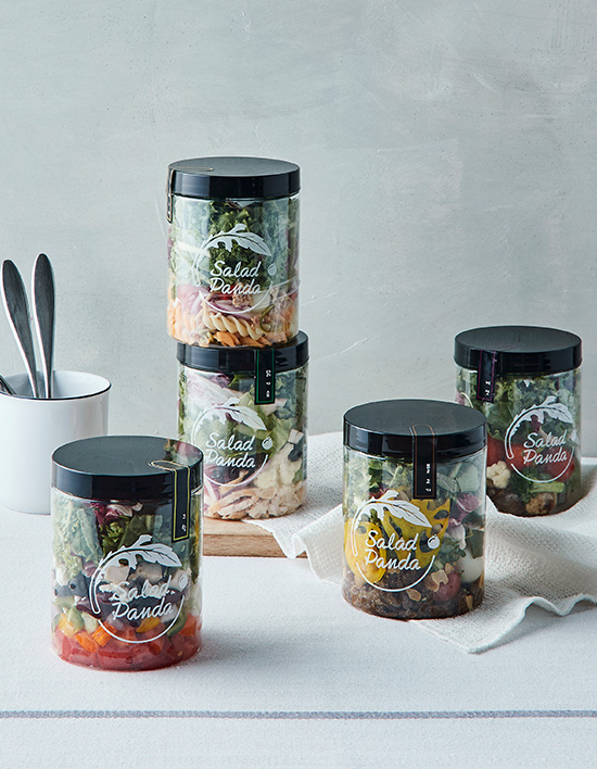 사진제공=컬리 / 샐러드판다 병 샐러드 11종