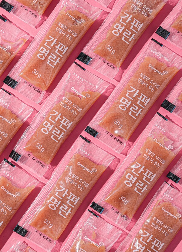 사진제공=동원산업 / '짜먹는 간편 명란' 제품 이미지