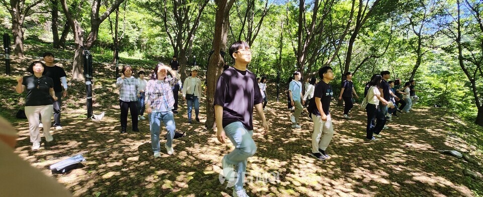 충주시 민원담당 공무원 힐링프로그램 운영 / 사진제공=충주시