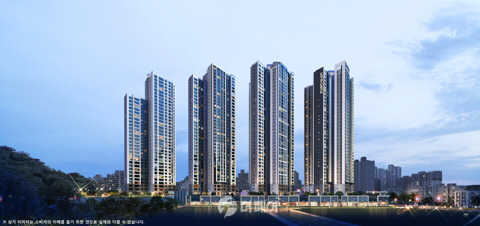 의정부 롯데캐슬 나리벡시티 투시도 / 사진제공=롯데건설