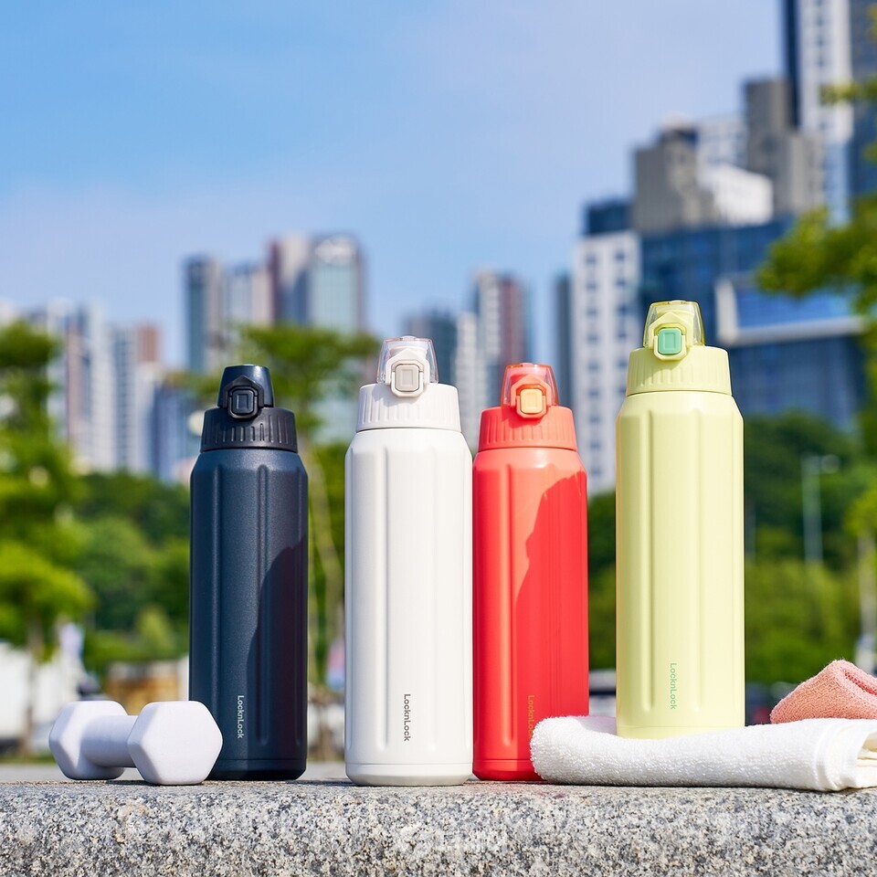 락앤락, 아웃도어 특화 '슬로 라이트 텀블러' 제품 이미지 / 사진제공=락앤락