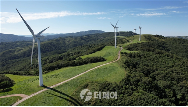 강원풍력발전 발전단지 전경사진 / 사진제공=IBK기업은행