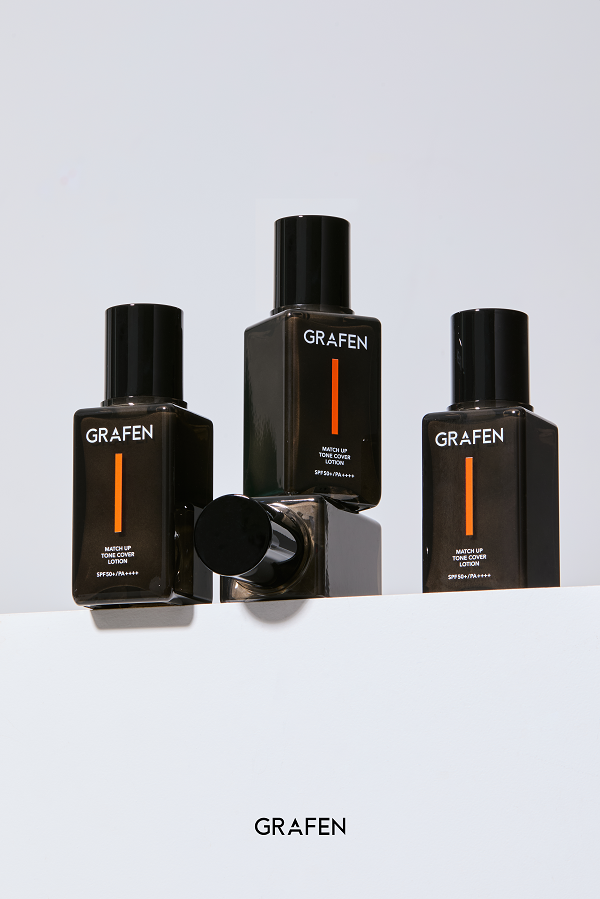그라펜, 올인원 메이크업 아이템 ‘매치업 톤 커버 로션’ 선보여/사진제공=㈜세이션