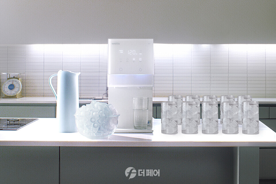 교원 웰스 아이스원 얼음정수기 제품 이미지 / 사진제공=교원 웰스
