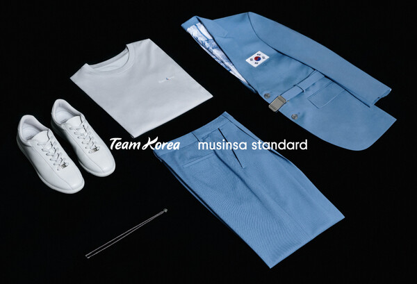 무신사 스탠다드가 제작한 ‘제33회 파리 하계올림픽대회’ 대한민국 국가대표팀 개·폐회식 단복 / 사진=무신사