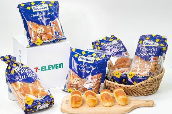프랑스 수입빵(파스키에3종) / 사진=세븐일레븐