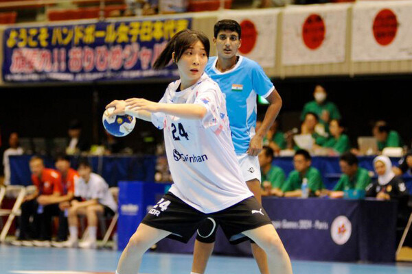 사진 2024 파리 올림픽 여자 핸드볼 국가대표 강경민 선수, 사진 제공=대한핸드볼협회