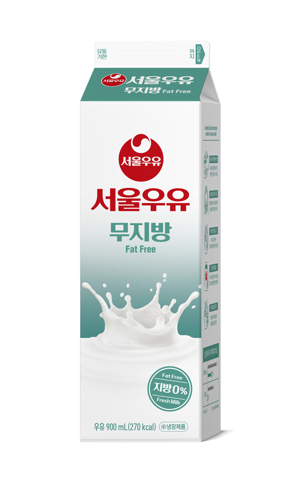 서울우유 무지방우유 900mL / 사진=서울우유협동조합