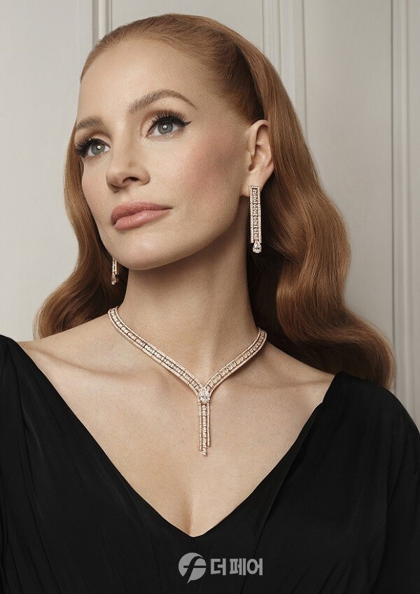 글로벌 앰배서더 제시카 차스테인과 함께한 새로운 캠페인 / 사진제공=다미아니