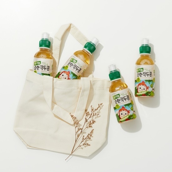 웅진식품  '유기농 순한 작두콩'.