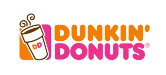 던킨 로고.