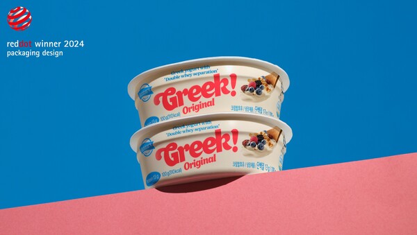 동원F&B ‘덴마크 그릭 오리지널’, ‘레드닷 디자인 어워드 2024’ 위너 수상 / 사진=동원F&B