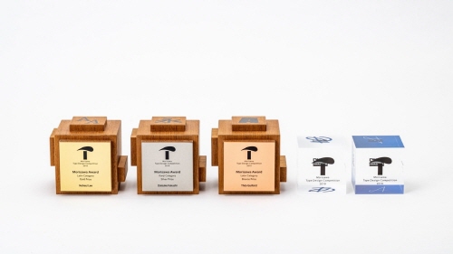 ‘모리사와 타입디자인 공모전’ 상패 /사진제공=모리사와