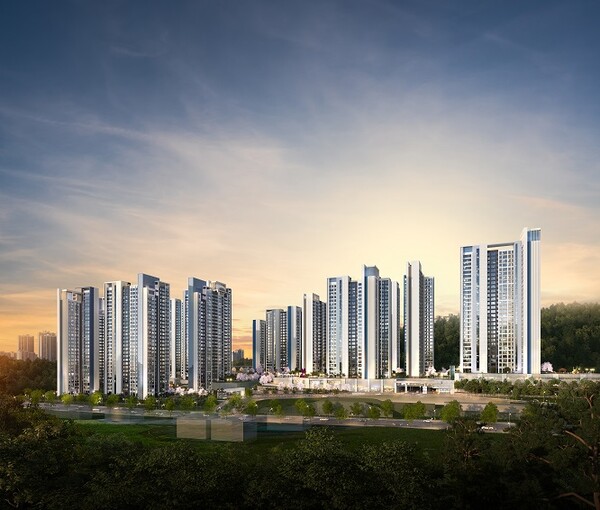 민간임대아파트 '용인시청역 어반시티'