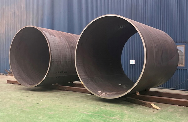 현대제철-세아제강 탄소저감 후판 공동평가 모습 / 사진=현대제철