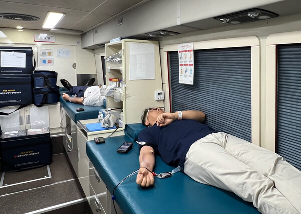 호반그룹, ‘사랑의 헌혈 캠페인’ 참여 모습 / 사진=호반그룹