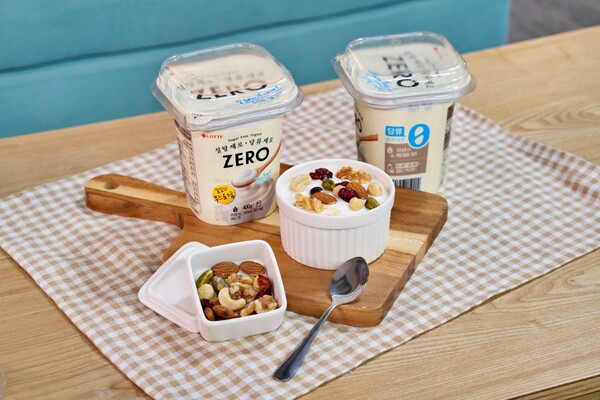 롯데웰푸드(옛 롯데제과)의 무설탕·무당류 디저트 ‘제로(ZERO)’가 요거트 신제품을 선보인다고 29일 밝혔다. 사진= 롯데웰푸드