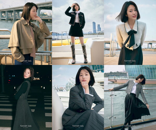 케네스레이디, 장다아와 함께 화보 공개…로맨틱한 가을룩 선보여/사진제공=케네스레이디