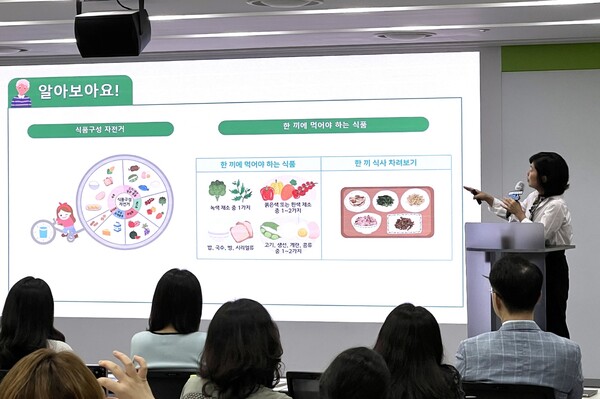  풀무원 계열 식자재 유통 전문 기업 풀무원푸드머스는 식생활안전관리원(원장 최상도)과 함께 아이들의 건강한 식습관 형성을 돕는 ‘어린이 식생활 개선 토크쇼’를 개최했다고 2일 밝혔다. 사진= 풀무원푸드머스