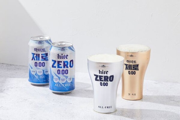 국내 최초 무알코올 음료 ‘하이트제로0.00’ 사진= 하이트진로