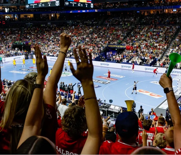 사진 2023/24 시즌 EHF 챔피언스리그 경기 모습, 사진 제공=유럽핸드볼연맹