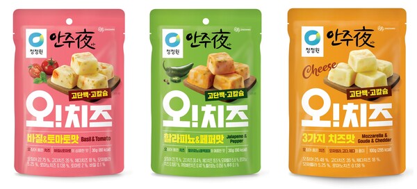 대상㈜ 청정원 안주야(夜), 오징어 품은 치즈 ‘오!치즈’ 3종 출시 / 사진=대상㈜