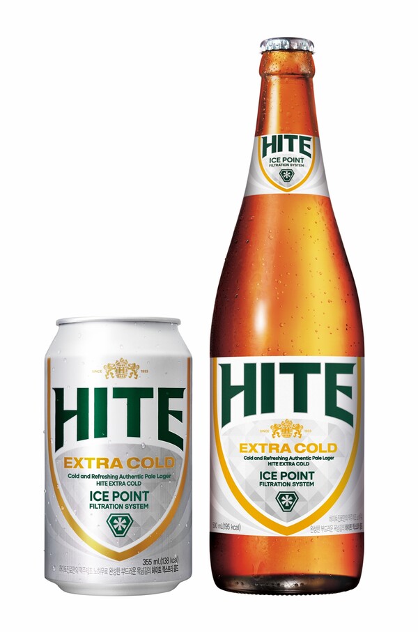 리뉴얼 하이트 355ml 캔, 500ml 병 제품 이미지 / 사진=하이트진로