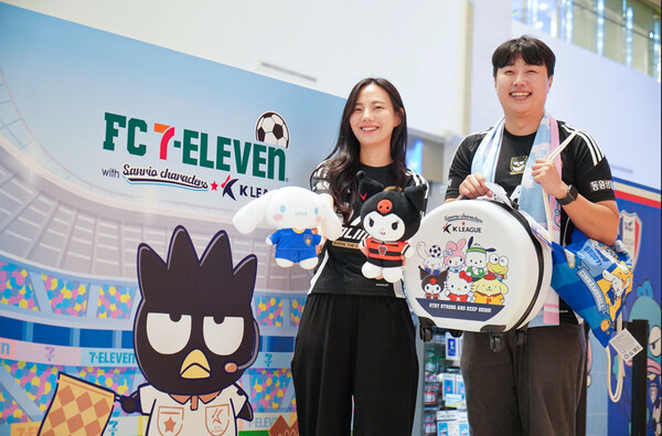 FC 세븐일레븐 앙코르 팝업스토어 in 부산. 사진= 세븐일레븐 