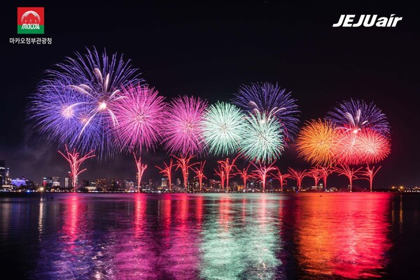 제주항공, 지금이 마카오 여행 떠나기 딱 좋을 때 (마카오 국제 불꽃놀이 대회) / 사진=제주항공