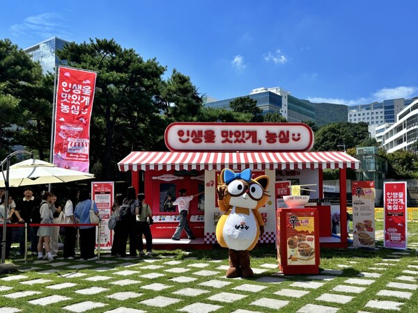 농심 캠퍼스 팝업스토어 전경 . 사진= 농심