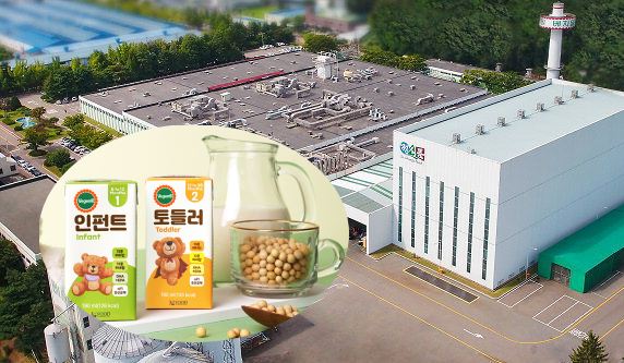 ㈜정식품이 베트남에 식물성 영유아식 ‘베지밀 인펀트·토들러’를 출시했다고 26일 밝혔다. 사진= 정식품